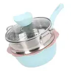 Saucepan Set Ceramic Nonstick Small Saucepan With Glass Lid And Aluminum Alloy