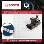 MAP Sensor fits FIAT PALIO 178 1.2 01 to 04 Manifold Pressure Bosch 70114218 New
