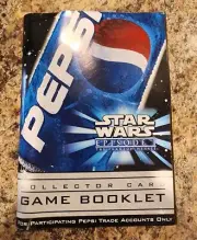 1999 RARE Pepsi Promo Star Wars Ep. 1 Complete 24 Card Set W/Booklet