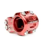 Chromag HiFi Stem 1-1/8'' L: 35mm, 0°, Dia: 35mm, Red