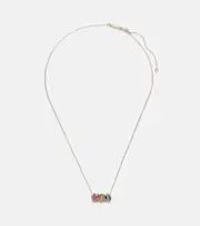 [Suzanne Kalan] Suzanne Kalan 14kt gold necklace with diamonds and gemstones One Size multicoloured