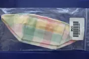 Longaberger Pastel Plaid Medium Berry Basket Stand Up Liner #2147448 - NEW