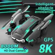 GPS Drone 8K HD Dual-Camera Aerial Photography Omnidirectional ObstacleAvoidance