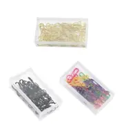 20 Pieces Multifunctional Metal Paper Clips Set Music Notes-like Bookmarks Set