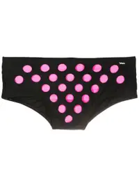 在飛比找Farfetch優惠-polka-dot swim trunks