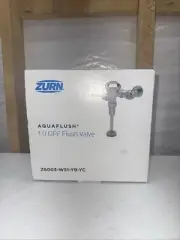 New Zurn Aquaflush Flush Valve 1.0 Gallon Per Flush Z6003-WS1-YB-YC Chrome