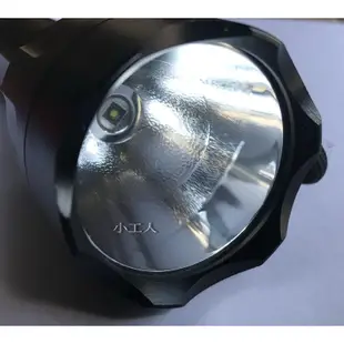 【日安】美國CREE LED單段手電筒 超遠射程 超刺眼 超白光 陽極處理深杯手電桶