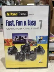 Nikon School Instructional DVD – Fast, Fun & Easy 7 for D3000; D3100; D5000; D51