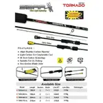 TORNADO SIBAR 602UL 662UL 2-6LB 3-8LB 超輕鑄造旋轉桿釣魚竿日式碳材料超柔韌輕質超強