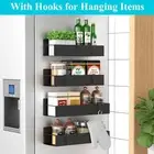 Magnetic Fridge Shelf Magnetic Spice Rack for Refrigerator Oven Space Saving AU