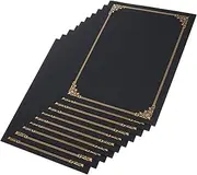 Generic 10pcs Certificate Covers Document Holders for Graduation Diplomas Elegant Protective Paper Envelopes with Smooth Edges Stylish and Design for Award Presentation