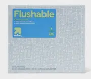 Up & Up Flushable Cleansing Cloths - 8 Packs - 480 Cloths - Fast Shipping