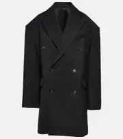 [Wardrobe.NYC] Wardrobe.NYC Wool coat UK 8 black