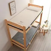 Plush Thin Floor Mattress Japanese Shiki Futon Foldable Mattress Single Double Tatami Mattress Topper Portable Camping Mattress Keep Warm Roll Up Bed Sleeping Pad,Off White,150x200cm