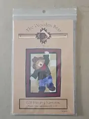 The Wooden Bear 028 Hanging Scarecrow Applique Quilt Pattern FREE SHIPPING