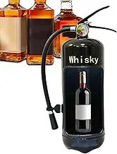 Nankoyal Wine Case Fire Extinguisher | Wine Storage System for Home - Novelty Iron Wine Bottle Holder Storage System for Whisky Loving Fireman, Bar Decor