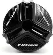 Filler Cover Oil Filler Lid For SUZUKI V-strom Vstrom 650 250 1000/xt DL650 DL 1000 250 Motorcycle Front Brake Reservoir Fluid Cap Engine Oil Plug(Black,A)