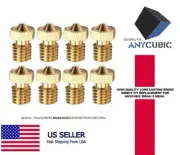 8X Lot ANYCUBIC J-HEAD M6 0.3mm Brass Nozzle for 1.75mm Filament 3D Printer