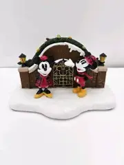 St Nicholas Square Mickey and Minnies Gate Disney Christmas Village NEW