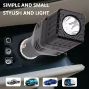 Mini LED Hunting Flashlight USB Rechargeable Torch Car Cigarette Lighter Lamp