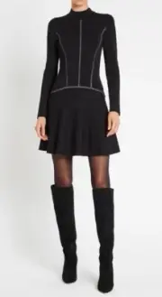 SASS AND BIDE Divine Fantasy Fit And Flare Knit BNWT $450 Size S