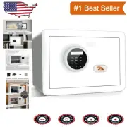 Stylish Digital Safe with Removable Shelf & Keypad - Home and Office Essential
