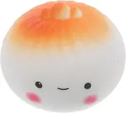 Kisangel Adorable Fidget Realistic Stuffed Bun Design Reusable Squishy Stress Balls for Adults Cute Decompression for Relaxation and Fun