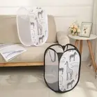 Home Storage Pop Up Open Hamper Dirty Sorting Mesh Laundry Laundry Baskets