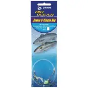 Brand New - Pioneer Big Ocean Pre Made Jewie And King Slide Fishing Rig - Choose