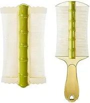 2Pcs Dandruff Comb, Psoriasis Comb, Double Sided Fine Teeth Comb, Lice combs Psoriasis comb Fine tooth comb Dandruff comb remover Removal Fleas,Lice,Dandruff and Tangled Hair