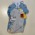 NWT 9M Disney Baby 2-pack Footed Zip Up Blanket Sleeper Micky Mouse Pajamas