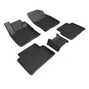 3D MAXpider Kagu Floormats for Lincoln Corsair R1 R2 - Black