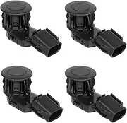 PANNUOSCS Backup Sensor Reverse Backup Parking Rear Bumper Park Assist Object Sensor Compatible for Toyota RAV4 2016-2018 for Toyota Tundra 2014-2018 Rpalce#893410C010 8934142030 893410C011 (4 Pcs)