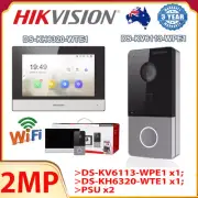 Hikvision IP Video Intercom Kit DS-KIS603-P Doorbell Camera WiFi Wireless App AU