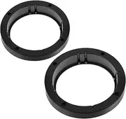BESTOYARD Car Audio Speaker Spacer Adaptor 2 Pcs Universal 6.5 Inch Plastic Mounting Pad Car Speaker Holder Boat Truck