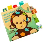 美國 MARYMEYER BABY標籤布書系列-點點猴#40100【安琪兒婦嬰百貨】