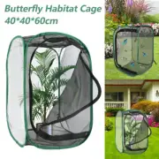 Butterfly Habitat Cage Enclosure Pop-up Collapsible Mesh Cage Caterpillars ZA