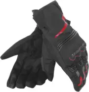 Dainese Tempest D-Dry Short Black Red Gloves size X-Large