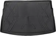 ACROPIX Flat Face Cargo Liner Rear Trunk Mat Trunk Cargo Luggage Boot Tray Mat Diamond Pattern for Volkswagen Golf 2015-2021 Anti-Slip