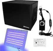 Upgrade UV Resin Curing Box with Adjustable Brightness, 48W 395nm UV Curing Light, Intelligent Time Control, UV Curing Station, DIY Curing Housing for SLA/DLP/LCD 3D Printer