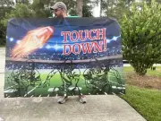 Touchdown backdrop 6 x 4