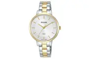 Pulsar PH8476X1 Silver Dial Gold Stainless Steel Womens Watch