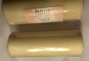 Ivory 6" x 50 Yd Tulle Fabric Roll Spool Wedding Bow Decoration Party Craft