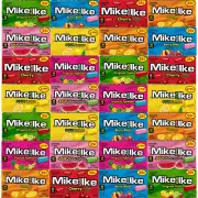 Mike and Ike Mini Box Variety Pack of 7 Flavors 4 of Each Flavor (Total of 28 Bo