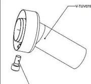 Akrapovic DB Killer Baffle Noise Insert Suzuki GSXR600 2008-2010 Megaphone