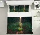 3D Forest Sunlight 3755NA Bed Pillowcases Quilt Cover Duvet Jerry LoFaro Fay