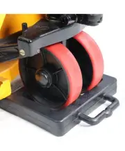 Rubber Pallet Jack Chock Heavy Duty Wheel Chock, Pallet Jack Stopper for Truck 1
