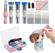 Wool Felting Kit,Beginner Wool Felting Tools Set | Craft Doll Making Tools, Needle Felting Supplies for Felting Beginners Enthusiasts