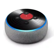 Vinyl Decal Skin for Amazon Echo Dot 3rd Gen - Vinyl Record