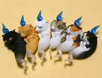 在飛比找Yahoo!奇摩拍賣優惠-【動漫瘋】 幽靈貓魂 全6種 整套販售 [ 非 吼的野生動物